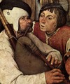 The Peasant Dance (detail) 4 - Pieter the Elder Bruegel