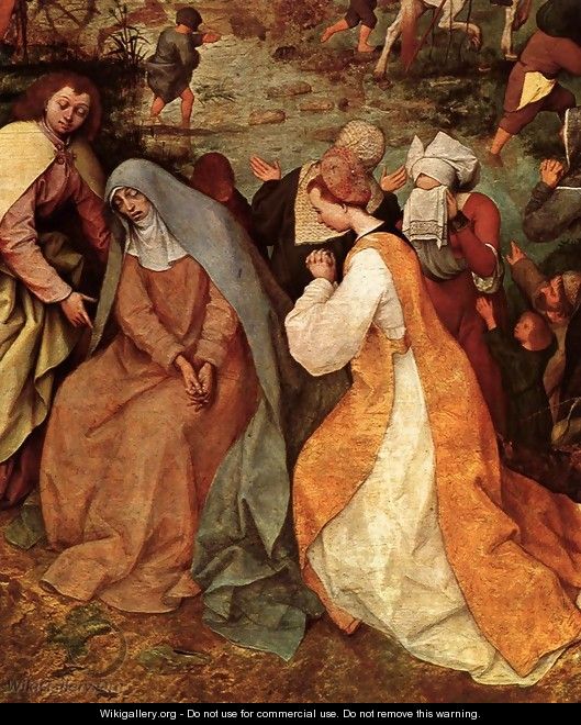 Christ Carrying the Cross (detail) - Pieter the Elder Bruegel