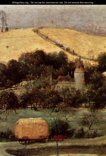 The Corn Harvest (detail) 2 - Pieter the Elder Bruegel