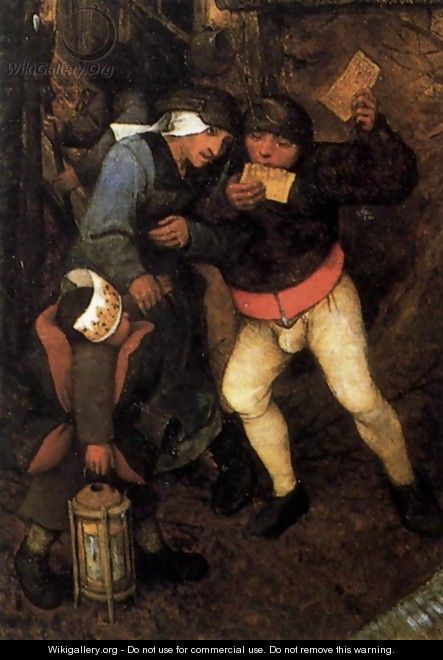 Gloomy Day (detail) 6 - Pieter the Elder Bruegel