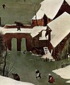The Hunters in the Snow (detail) - Pieter the Elder Bruegel