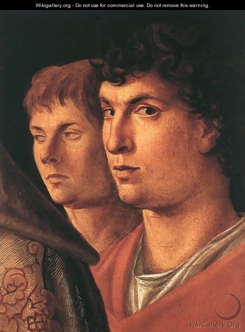 Presentation at the Temple (detail) - Giovanni Bellini