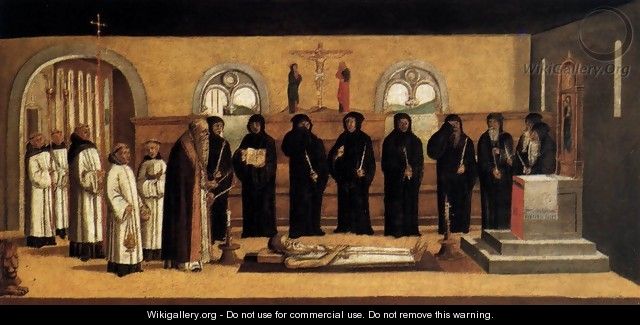 The Death of St Jerome - Lazzaro Bastiani