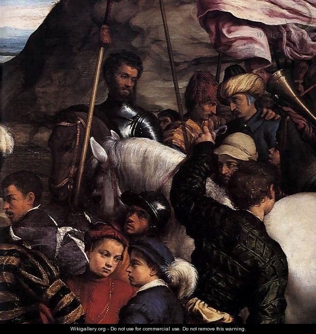Adoration of the Kings (detail) - Jacopo Bassano (Jacopo da Ponte)