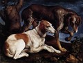 Two Hounds - Jacopo Bassano (Jacopo da Ponte)