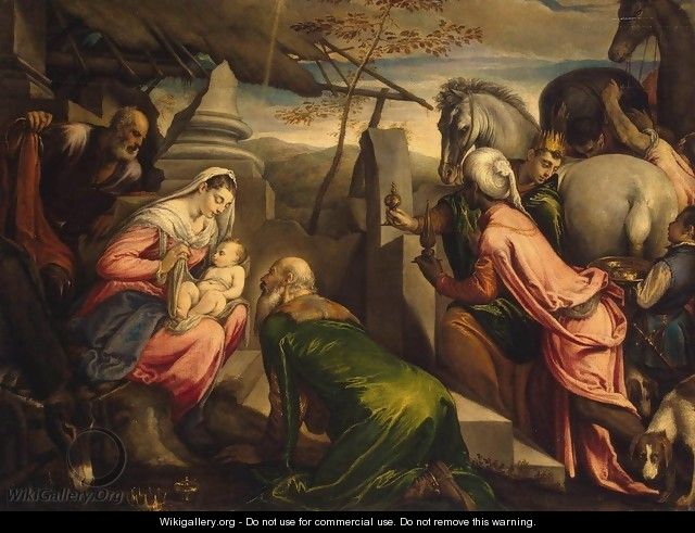 Adoration of the Magi 2 - Francesco, II Bassano