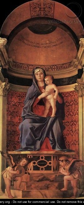 Frari Triptych (detail) - Giovanni Bellini