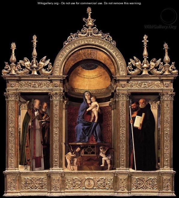 Frari Triptych - Giovanni Bellini