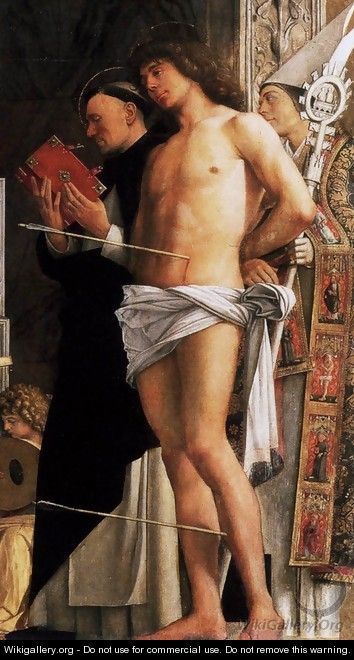 San Giobbe Altarpiece (detail) 2 - Giovanni Bellini