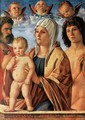 Madonna with Child and Sts Peter and Sebastian - Giovanni Bellini