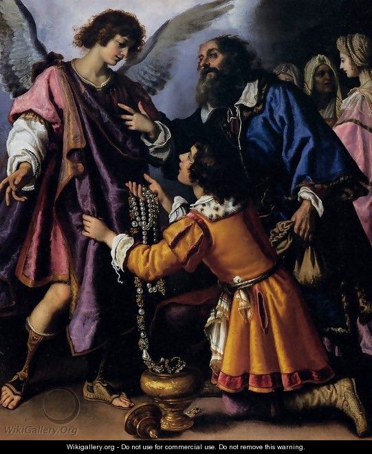 The Archangel Raphael Refusing Tobias