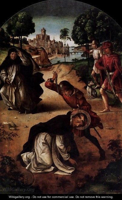 The Death of Saint Peter Martyr - Pedro Berruguette