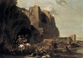Return from the Falcon Hunt - Nicolaes Berchem