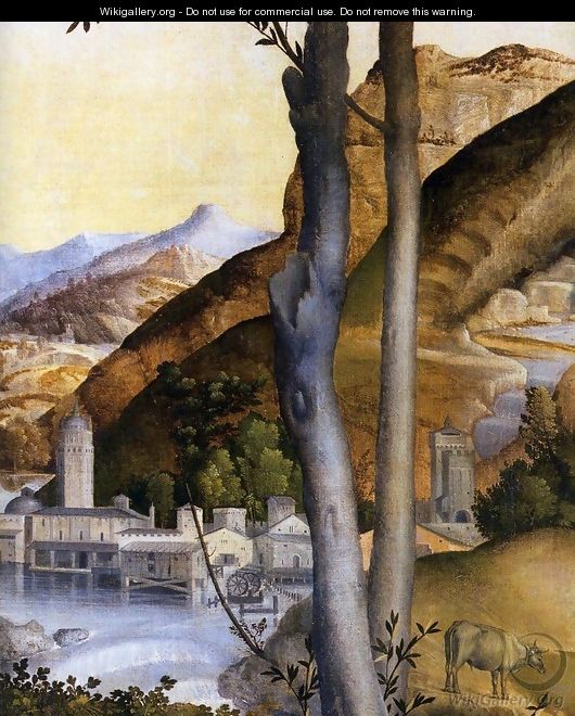 Lamentation over the Dead Christ (detail) - Giovanni Bellini