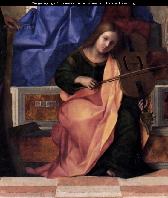 San Zaccaria Altarpiece (detail) 3 - Giovanni Bellini