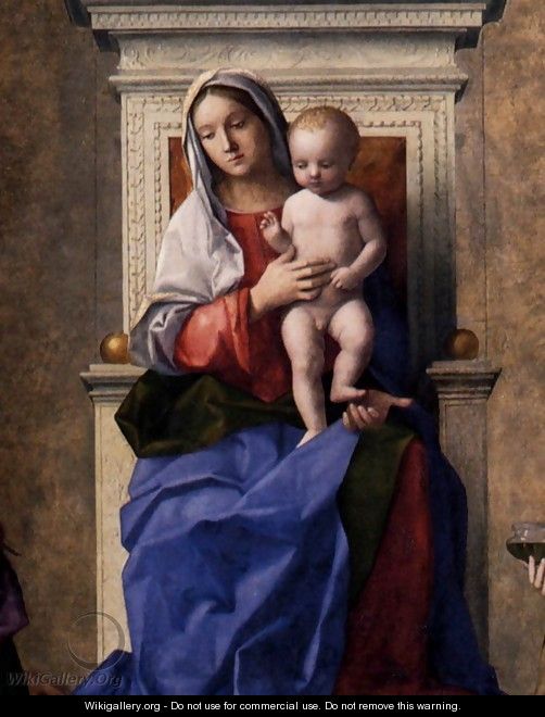 San Zaccaria Altarpiece (detail) 2 - Giovanni Bellini