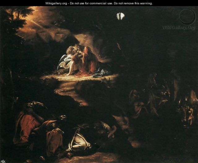 Christ in the Garden of Gethsemane - Orazio Borgianni