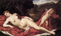 Sleeping Venus with Cupid - Paris Bordone