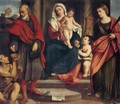 Madonna of the Tailors - Bonifacio Veronese (Pitati)