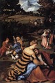 The Finding of Moses (detail) - Bonifacio Veronese (Pitati)