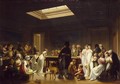 Game of Billiards - Louis Léopold Boilly