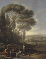 Italian Landscape - Jan Frans van Orizzonte (see Bloemen)
