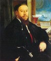 Portrait of Matthaus Schwarz - Christoph Amberger