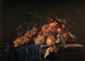 Still-Life with Fruit and a Crystal Vase - Willem Van Aelst