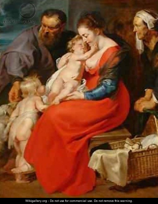 The Holy Family - Peter Paul Rubens
