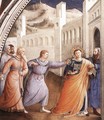 St Stephen Being Led to his Martyrdom - Angelico Fra