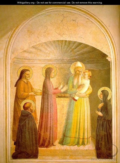 Presentation of Jesus in the Temple 2 - Angelico Fra