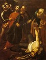 The Capture of Christ with the Malchus Episode - Dirck Van Baburen