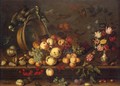 Still-Life with Fruits, Shells and Insects - Balthasar Van Der Ast