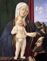 Madonna and Child with a Donor - Marco Basaiti