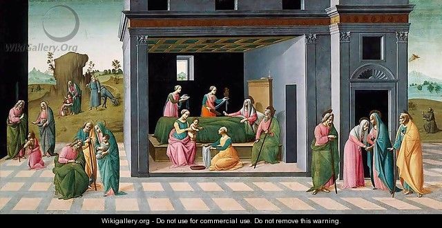Scenes from the Life of St John the Baptist - Bartolomeo Di Giovanni