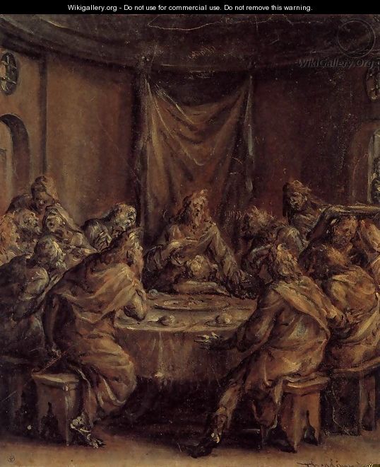 The Last Supper - Dirck Barendsz.