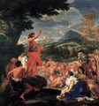 The Preaching of St John the Baptist - Baciccio II