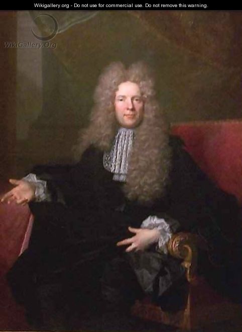 Portrait of Lambert de Vermont - Nicolas de Largilliere