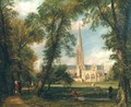 Salisbury Cathedral from the Bishops Grounds - John Constable