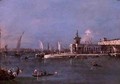 View of Venice with the Punta della Salute - Francesco Guardi