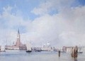 View in Venice with San Giorgio Maggiore - Richard Parkes Bonington