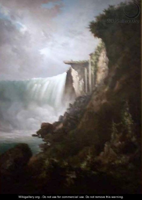 The Niagara River at the Cataract - Gustavus Grunewald