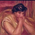 Woman Leaning on Her Elbows - Pierre Auguste Renoir