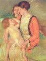 Young Mother Daughter and Baby - Mary Cassatt