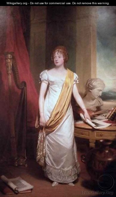 Portrait of a Standing Lady - Sir Martin Archer Shee
