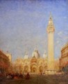 Piazza San Marco Venice - Felix Ziem