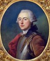 Portrait of an Officer Count Vaux - Louis Michel van Loo