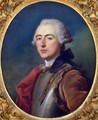 Portrait of an Officer Count Vaux - Louis Michel van Loo