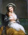 Self portrait with Daughter - Elisabeth Vigee-Lebrun