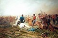 Garibaldi and His Staff on a Battlefield - A. Jules Van Imschoot